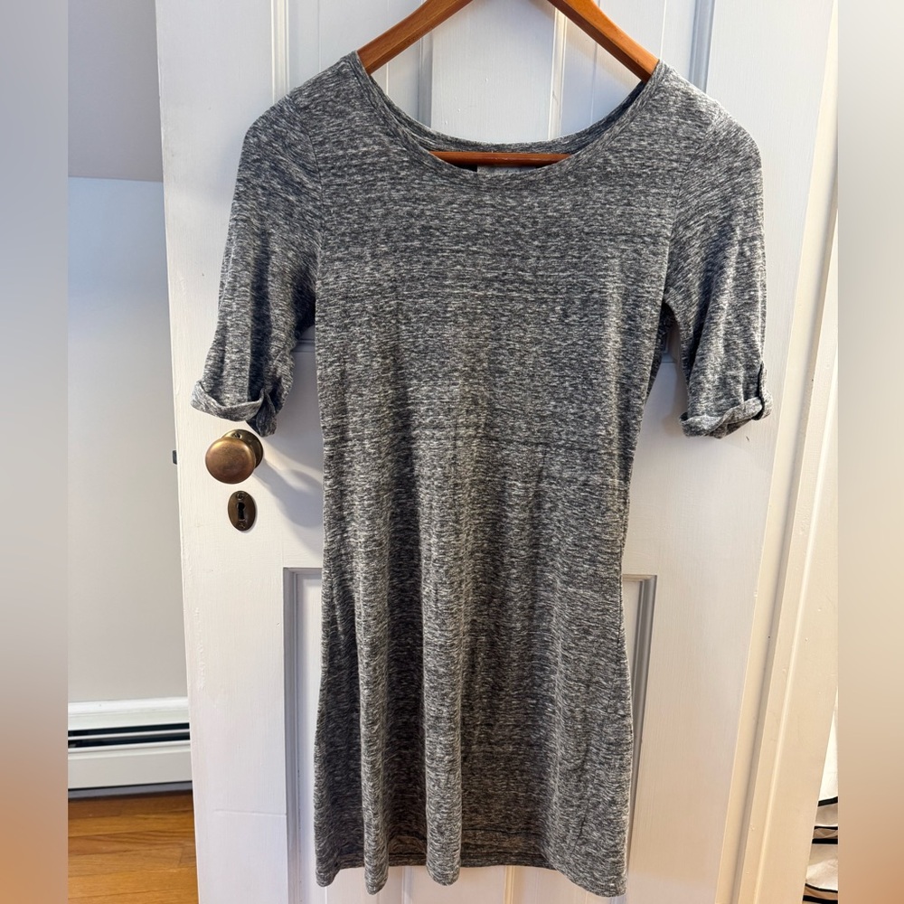 Derek heart Gray T-shirt dress
